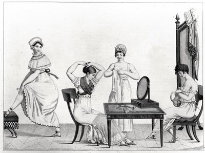 The Grisettes Rise, Plate 29 from 